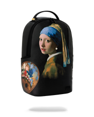 MAURITSHUIS MUSEUM SHARK PALETTE GIRL WITH A PEARL EARRING COLLAB BACKPACK