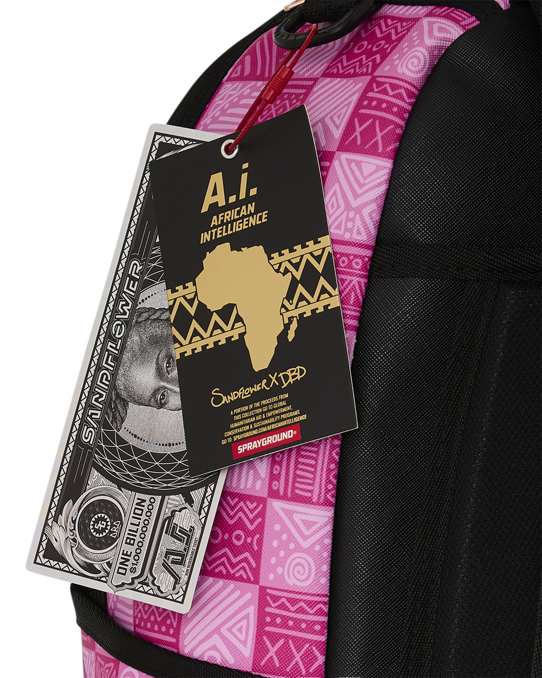 A.I. AFRICAN INTELLIGENCE THE SUNSET RESET BACKPACK - SANDFLOWER COLLAB