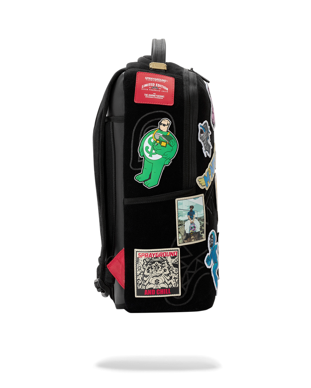 BUNCH OF VELCRO PATCHES TO MAKE YOUR BACKPACK