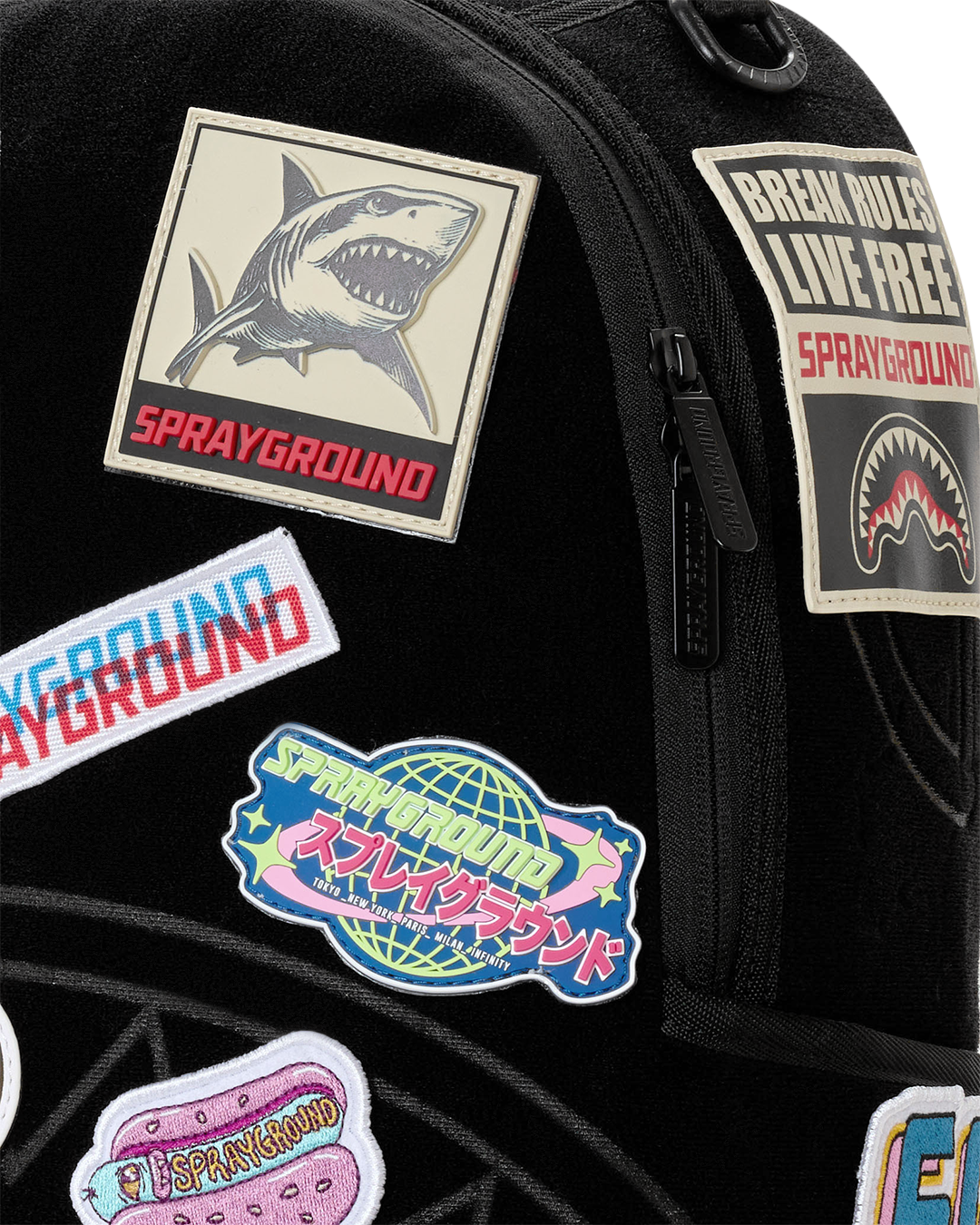 BUNCH OF VELCRO PATCHES TO MAKE YOUR BACKPACK