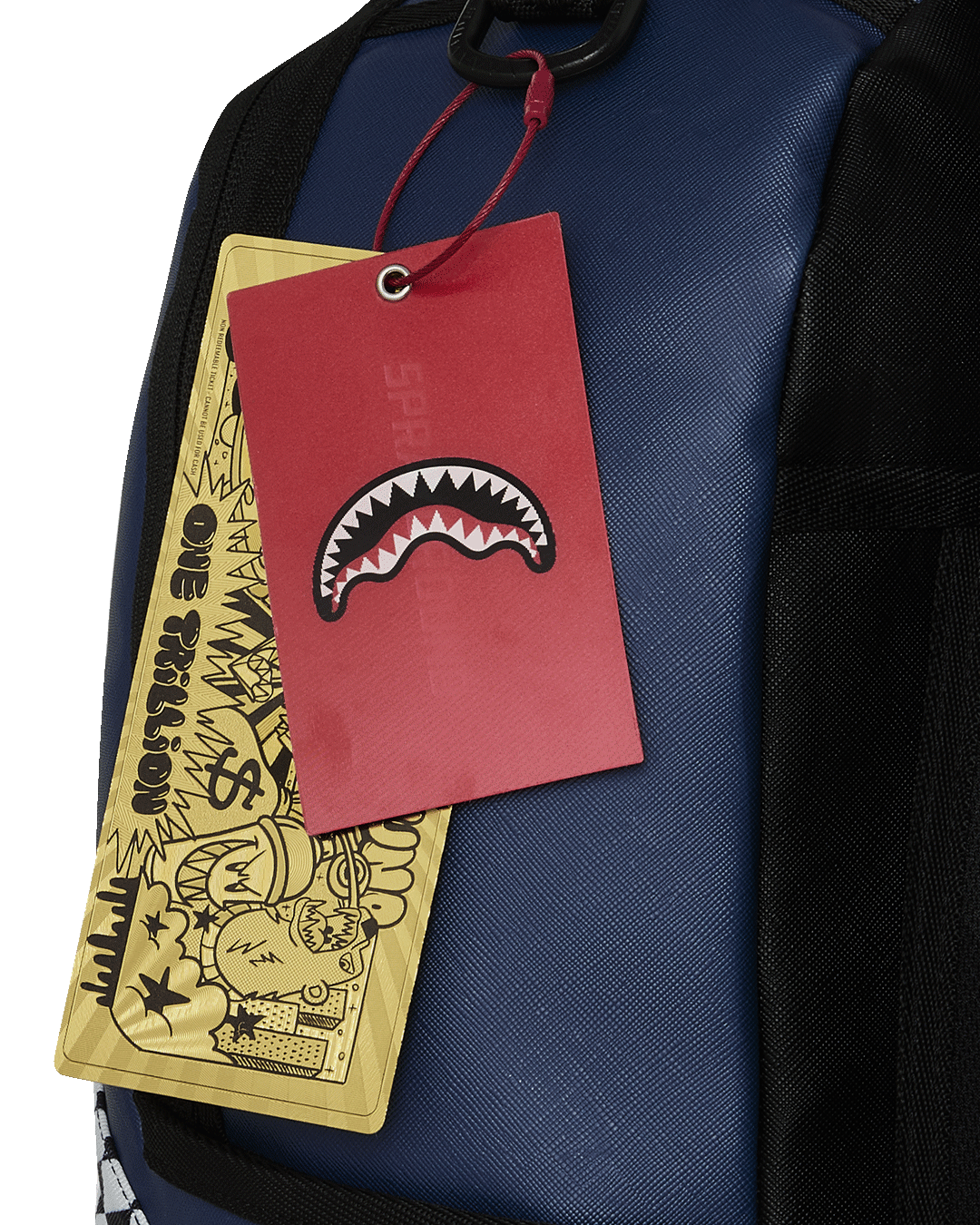 ICHIMATSU-MOYŌ WARP CHECK SHARK BACKPACK
