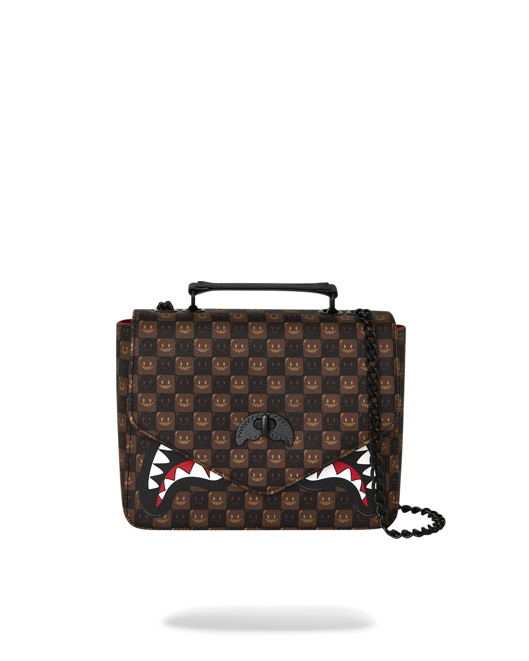 SHARKS IN PARIS GRIN & GRIND HANDBAG