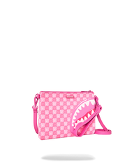 SHINOBI SHARKS IN PARIS (PINK) CROSSOVER CLUTCH