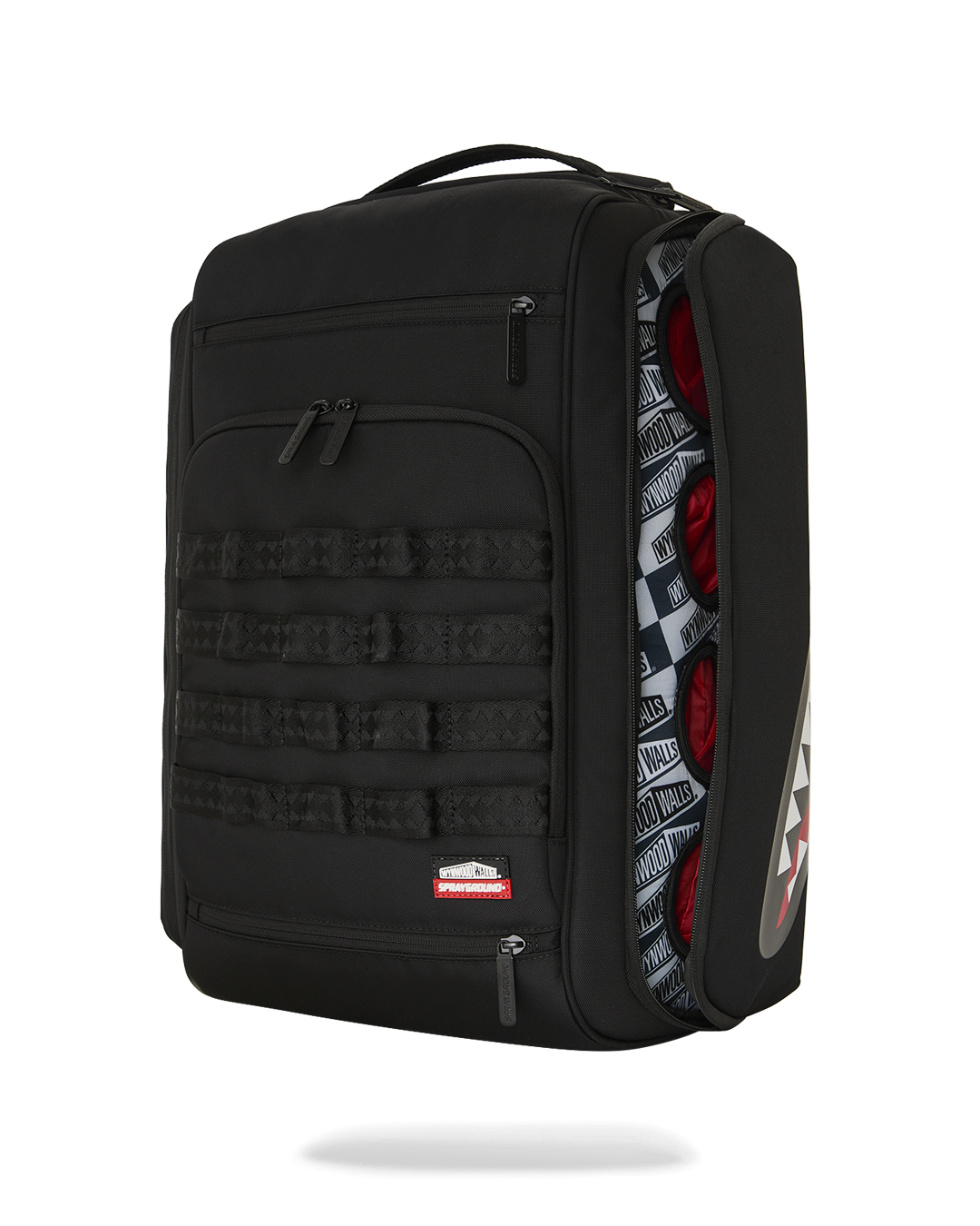 WYNWOOD WALLS COLLAB GRAFFITI UTILITY BACKPACK (8 CAN HOLDER)