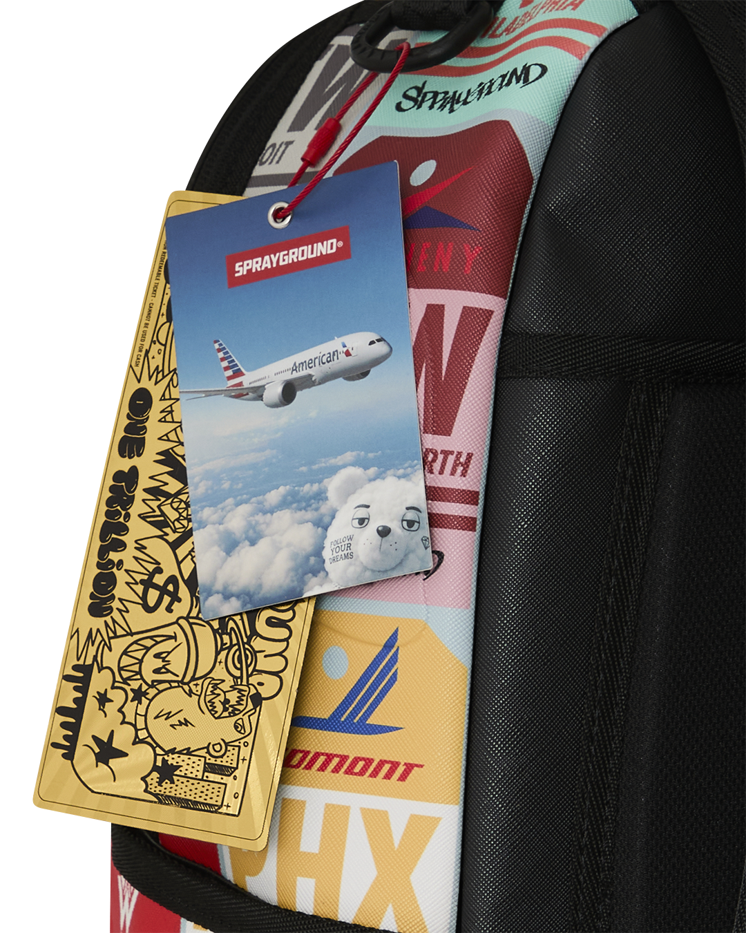 AMERICAN AIRLINES 100 YRS GLOBAL TRAVELER BACKPACK