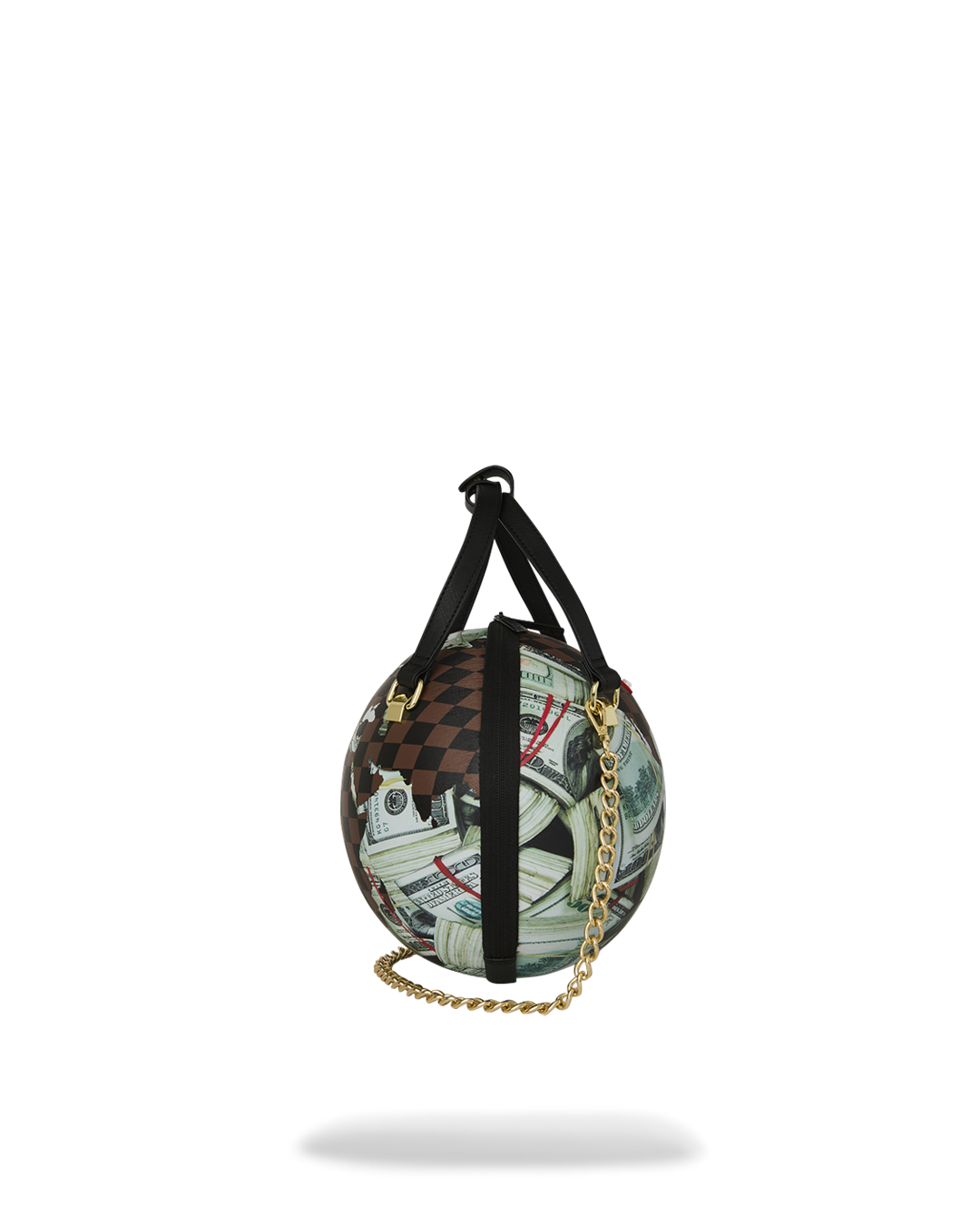 FULLY LOADED GLOBE HANDBAG