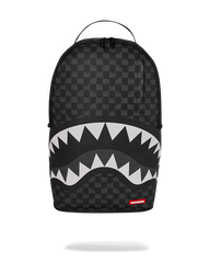 REVERSE MODE - PURPLE VELOUR TO BLACK CHECK BACKPACK