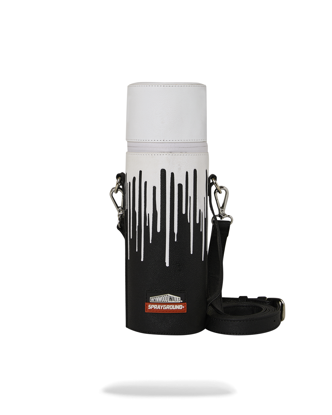WYNWOOD WALLS COLLAB WATER BOTTLE OR SPRAYCAN HOLDER (BLK/WHT)