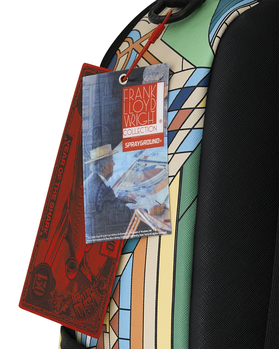 FRANK LLOYD WRIGHT COLLAB IMPERIAL MODULAR REMOVABLE BACKPACK