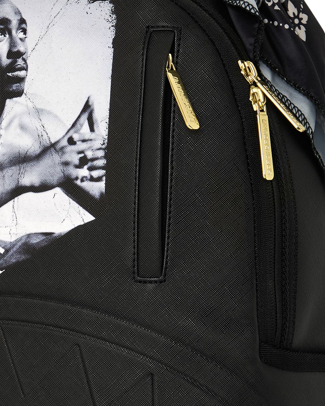 TUPAC POETRY - BANDANA HANDLE BACKPACK