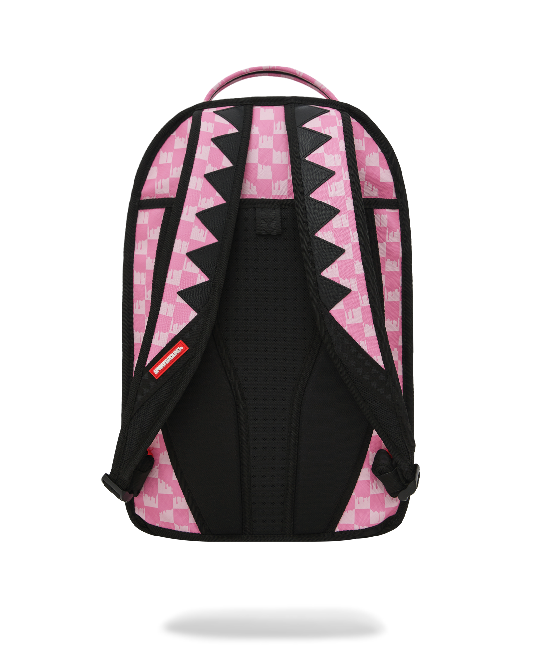 CLEAR DLX BACKPACK - CHECKED OUT (PINK DRIP)