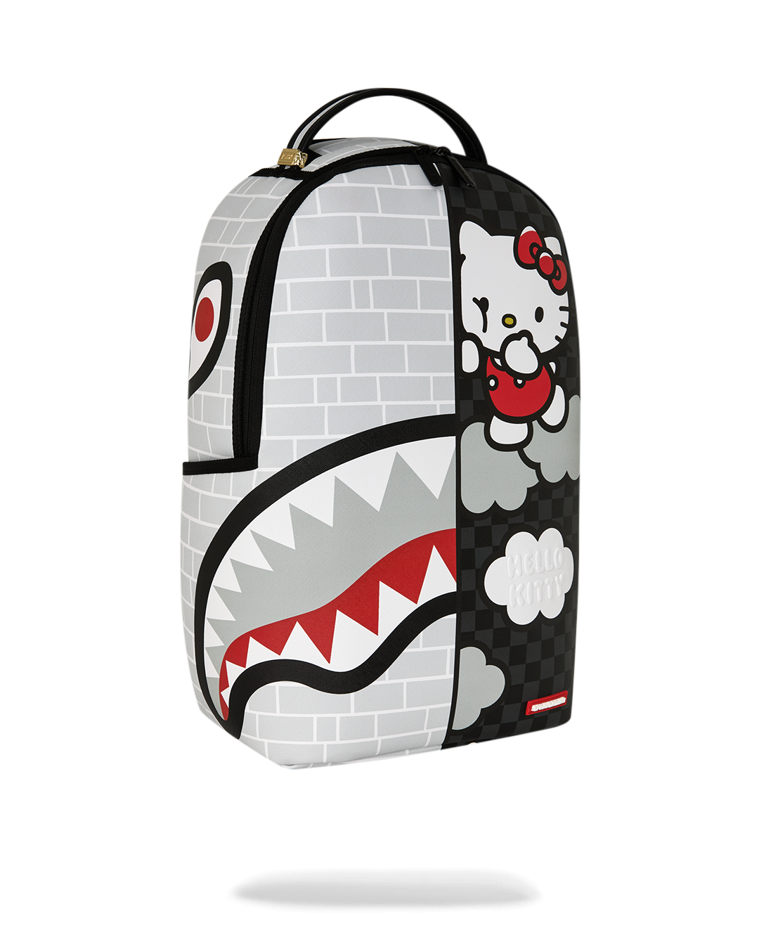 HELLO KITTY OFFICIAL COLLAB - BRICK WALL SPLIT BACKPACK