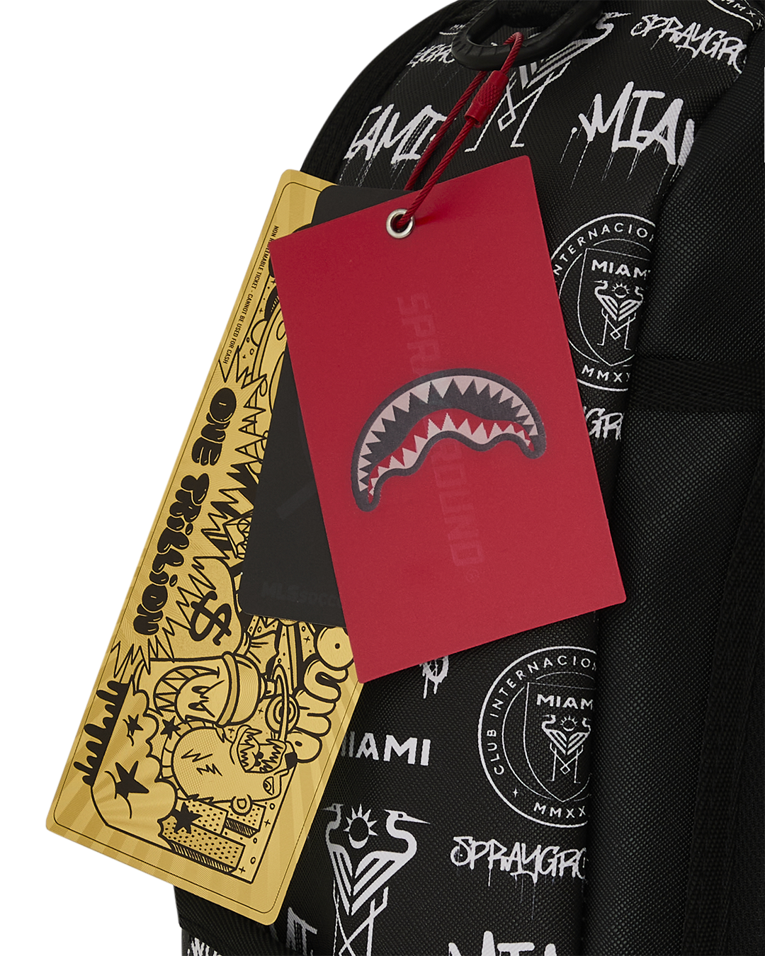 MLS INTER MIAMI GHOST SHARK DLXSV BACKPACK