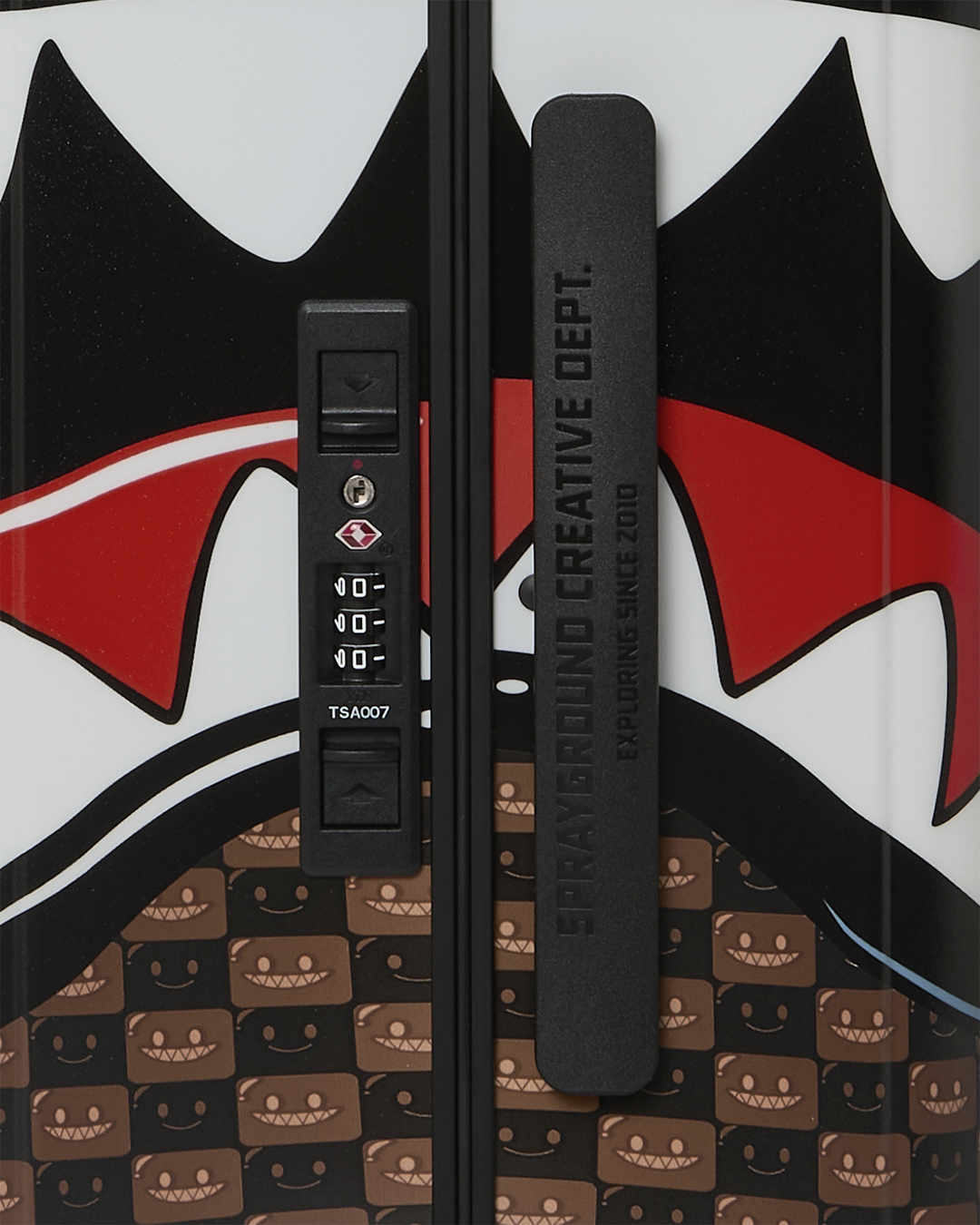 SHARKS IN PARIS GRIN & GRIND CARRY-ON LUGGAGE