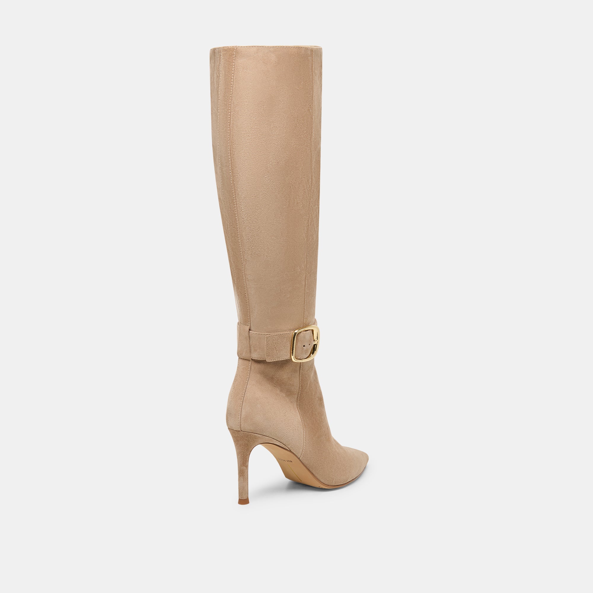 KINZY BOOTS CAMEL SUEDE