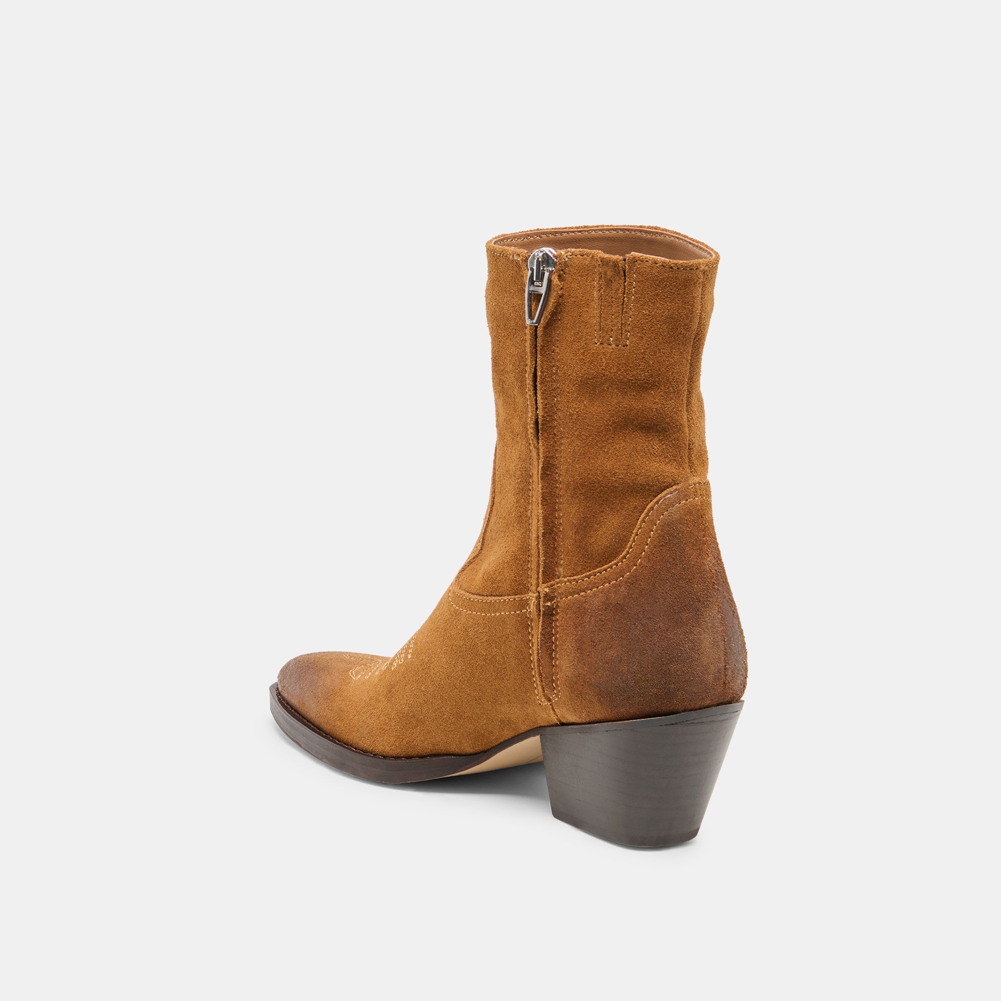 KLYDE BOOTS COGNAC SUEDE