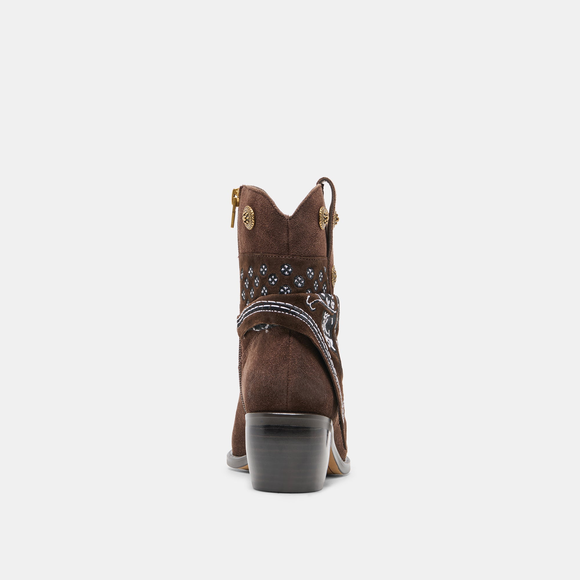 MEKALA BOOTS DK BROWN SUEDE