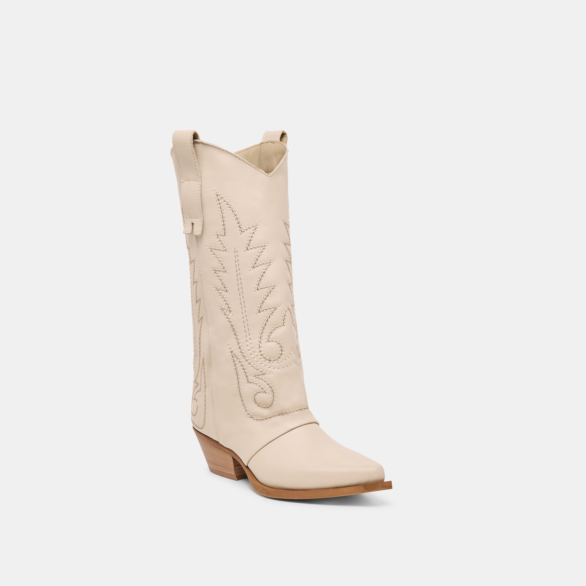 SAMMY BOOTS BONE LEATHER