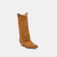 SAMMY BOOTS CHESTNUT SUEDE