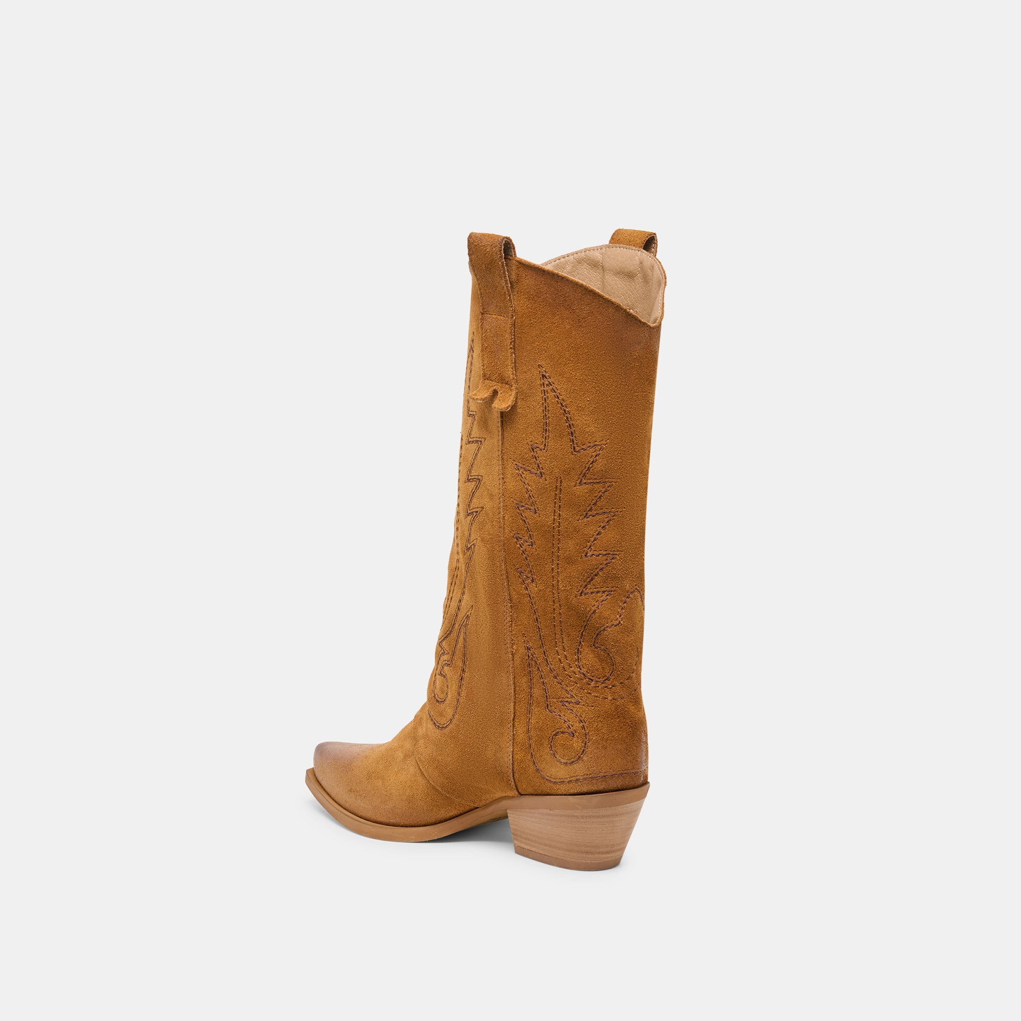 SAMMY BOOTS CHESTNUT SUEDE
