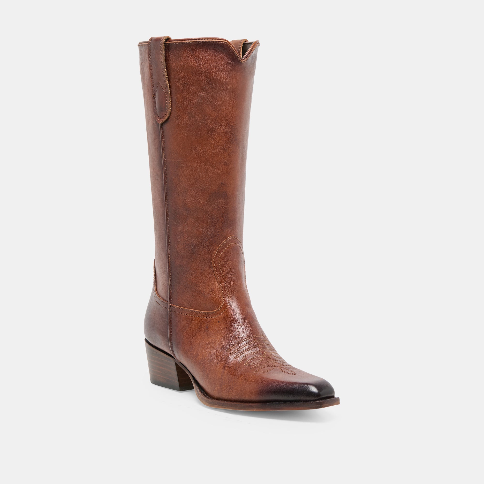 VIGLA BOOTS CHESTNUT LEATHER