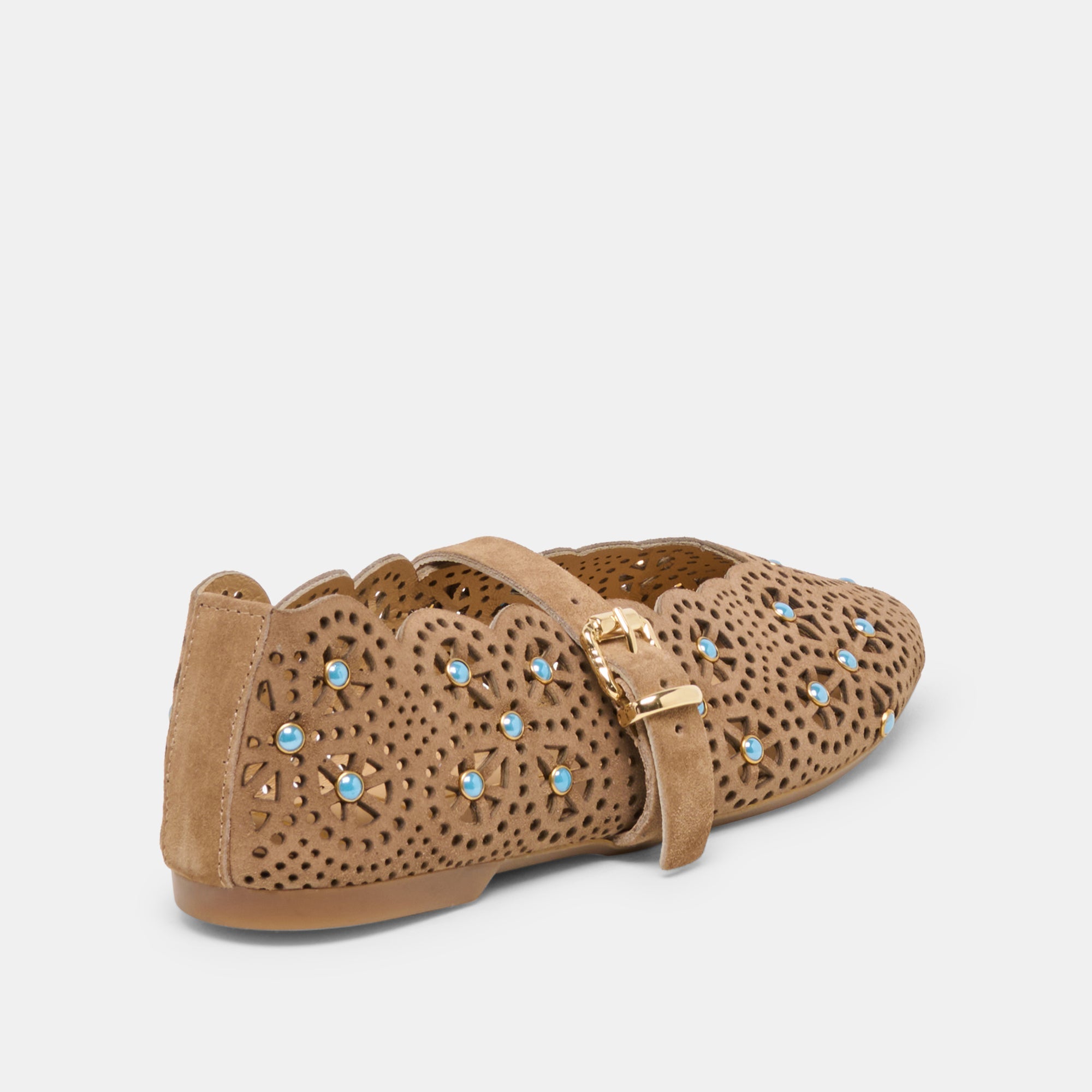 MORGIN BALLET FLATS MUSHROOM SUEDE
