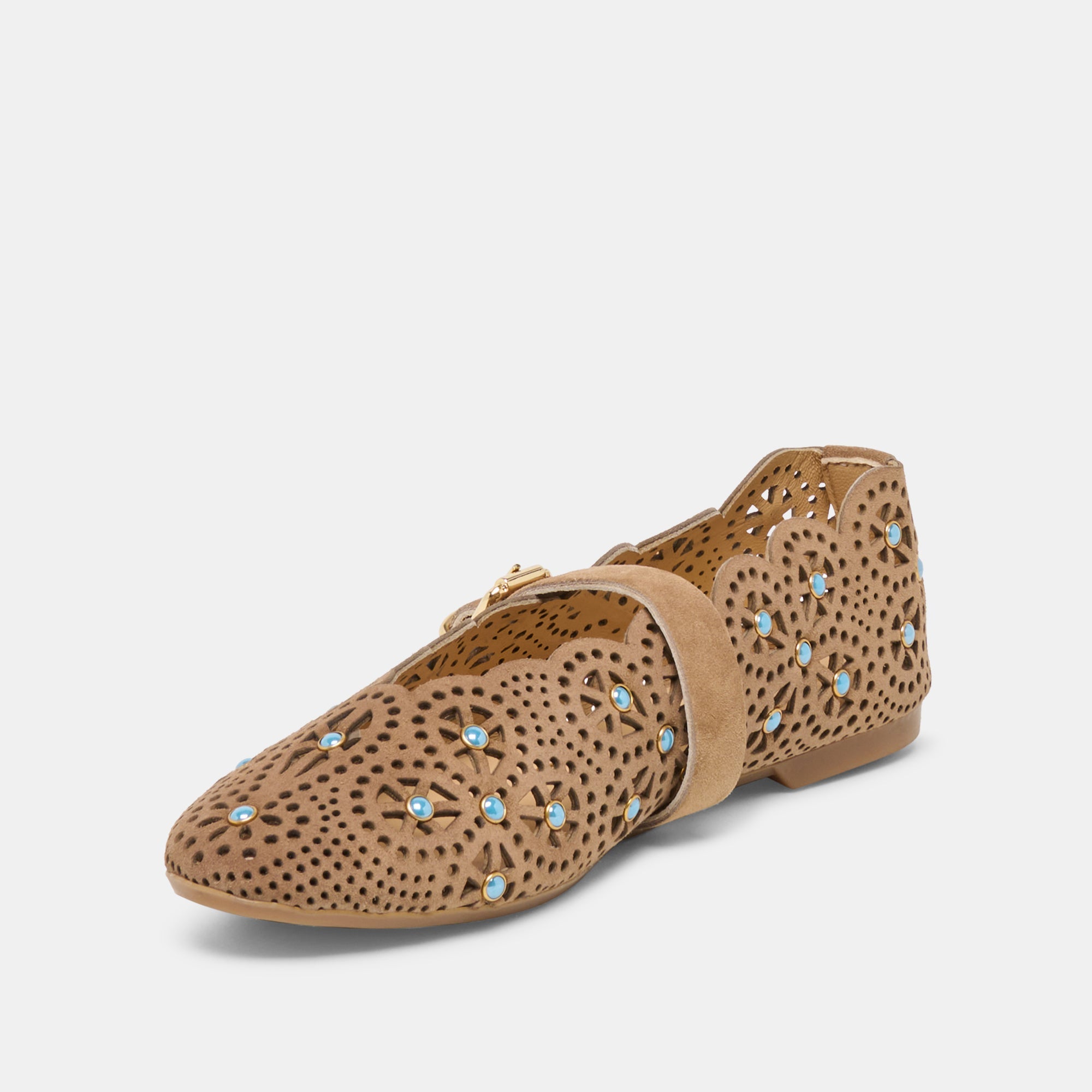 MORGIN BALLET FLATS MUSHROOM SUEDE