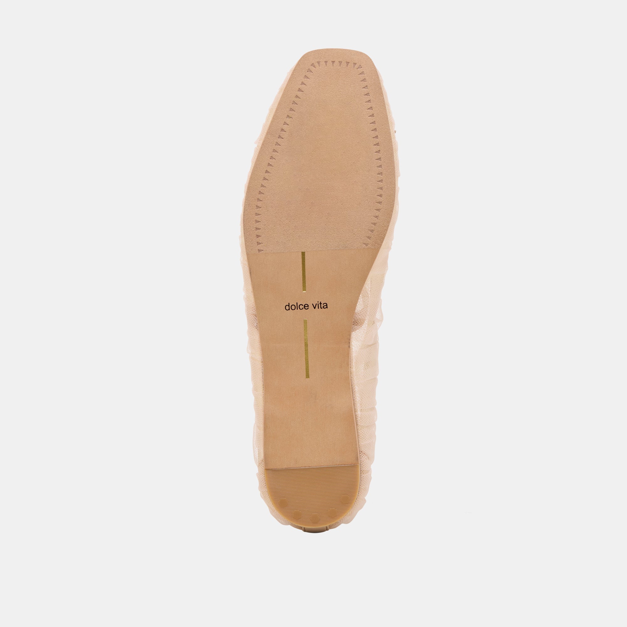 RAEVEN BALLET FLATS PRALINE TULLE