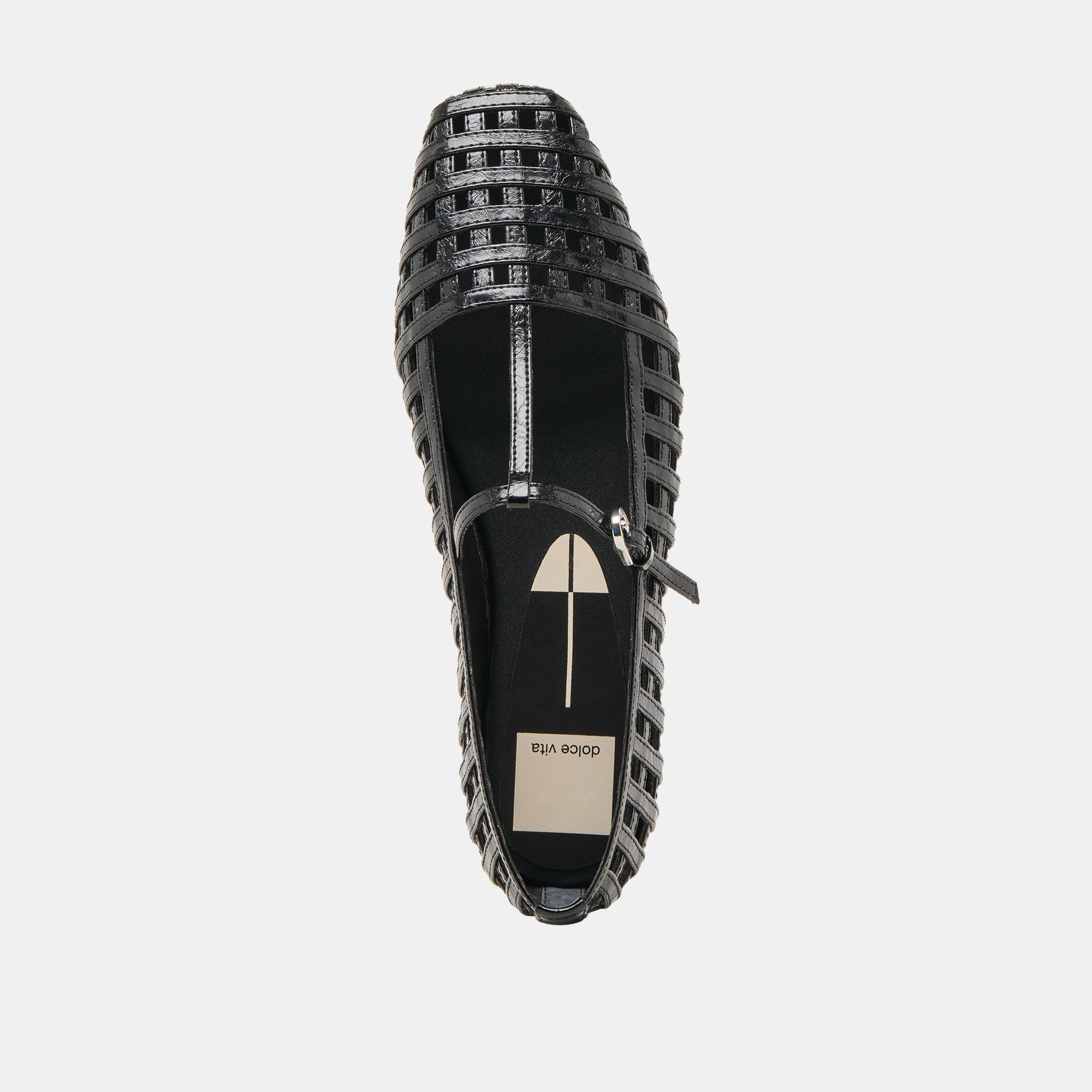 RAINS BALLET FLATS BLACK STELLA