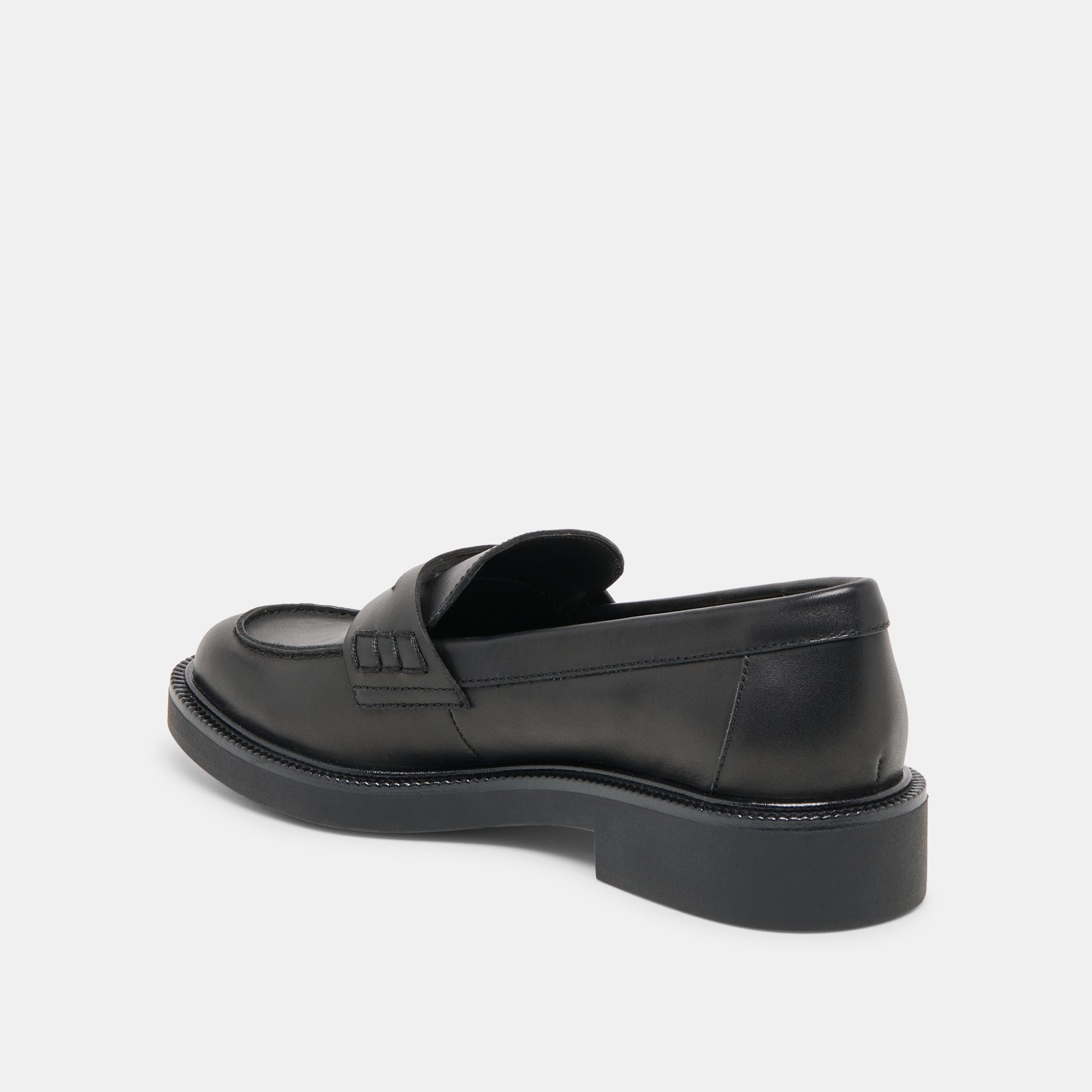 TIGGY LOAFERS BLACK LEATHER