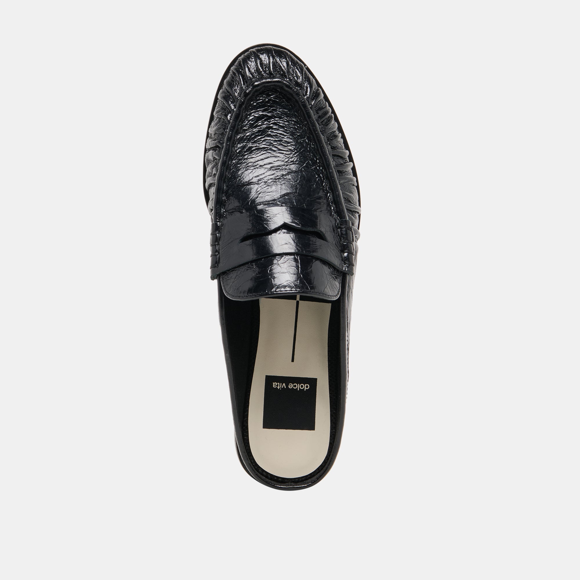 BETZY LOAFERS MIDNIGHT CRINKLE PATENT