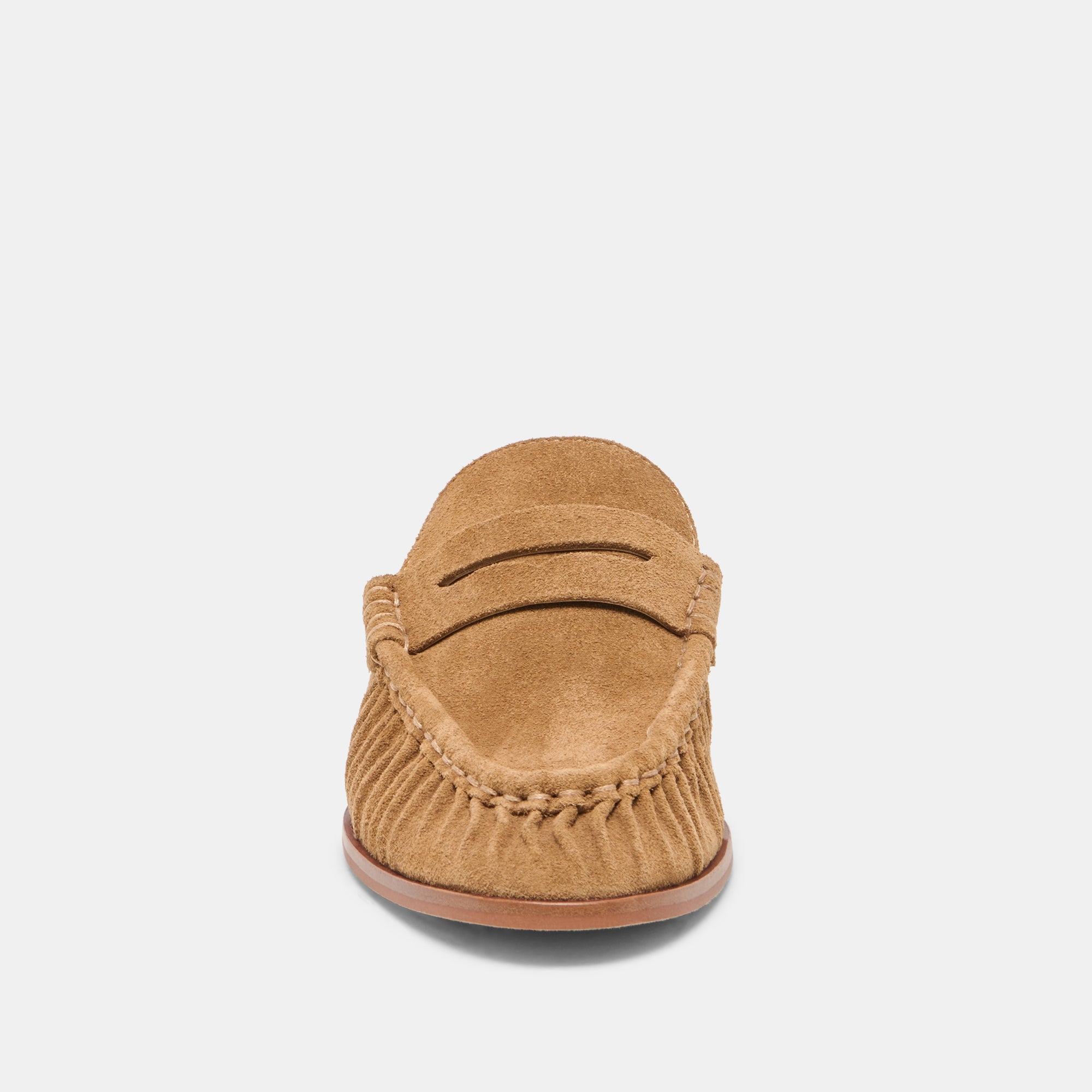 BETZY LOAFERS LT BROWN SUEDE