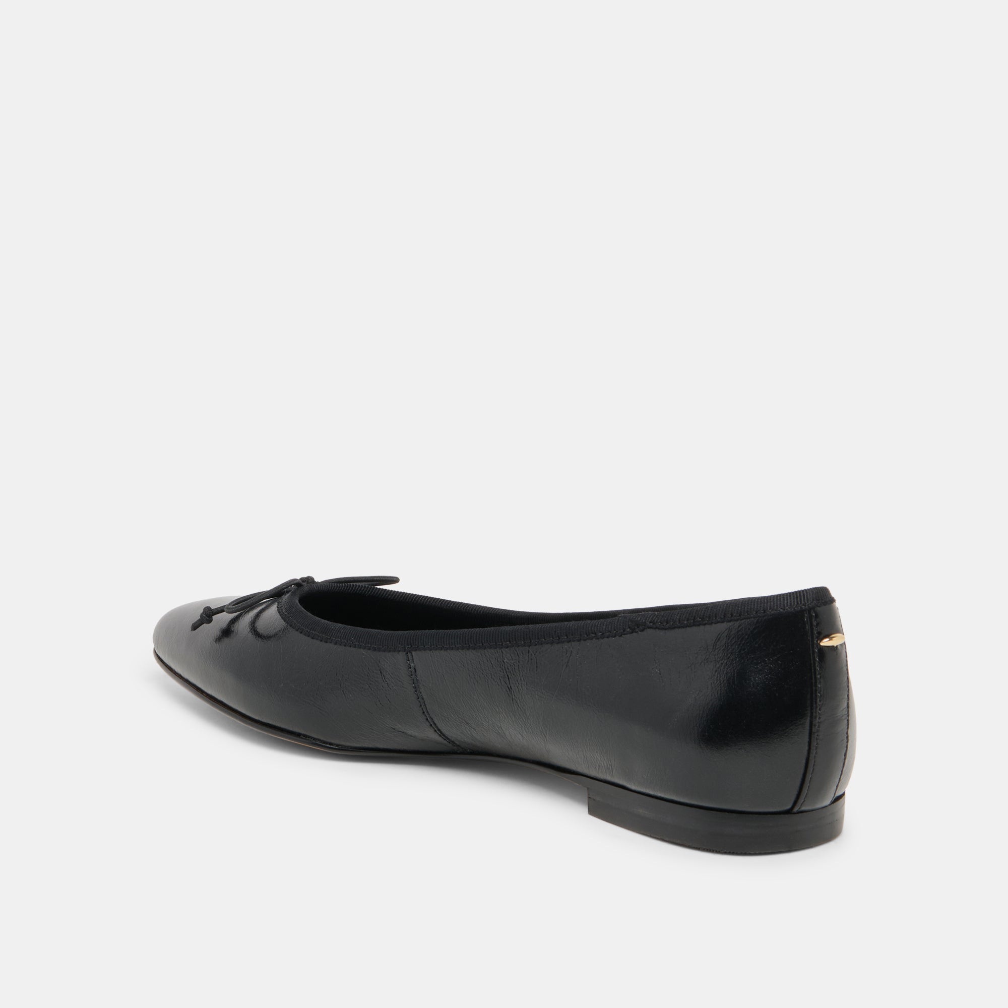 CELIO BALLET FLATS BLACK LEATHER