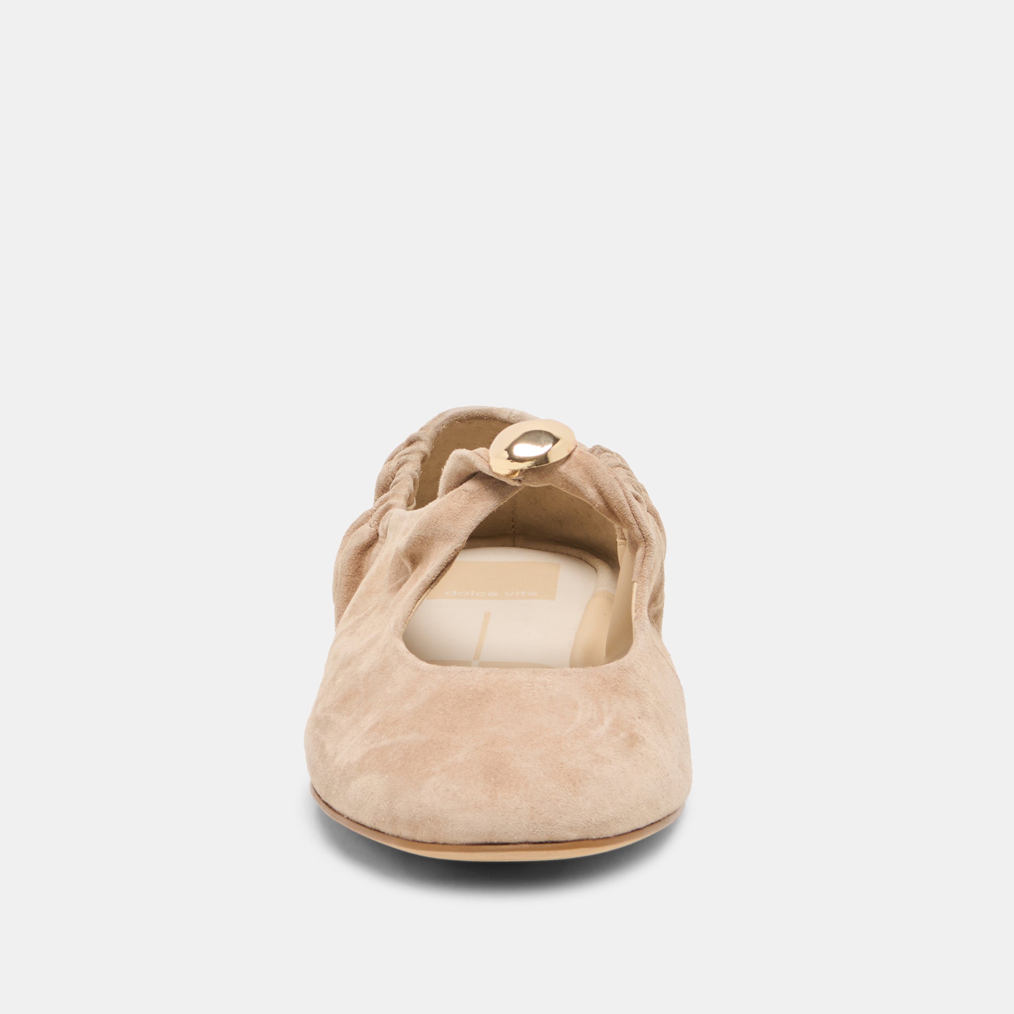 CORNEL FLATS CAMEL SUEDE