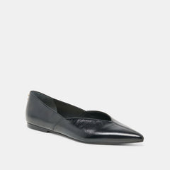 GEMA FLATS BLACK LEATHER