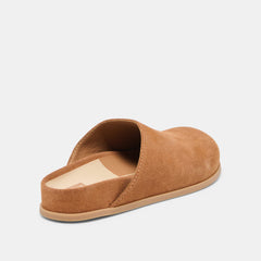 JONEY FLATS BROWN SUEDE