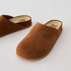 JONEY FLATS BROWN SUEDE