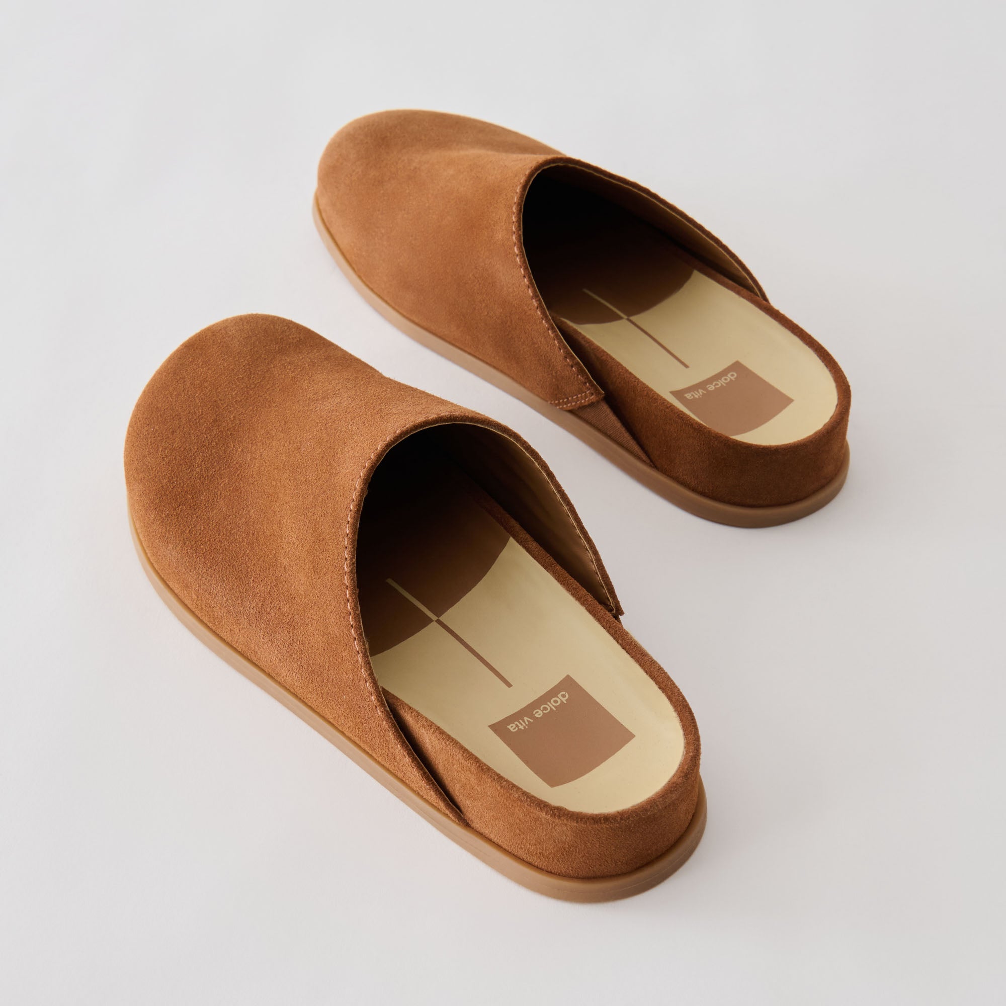 JONEY FLATS BROWN SUEDE