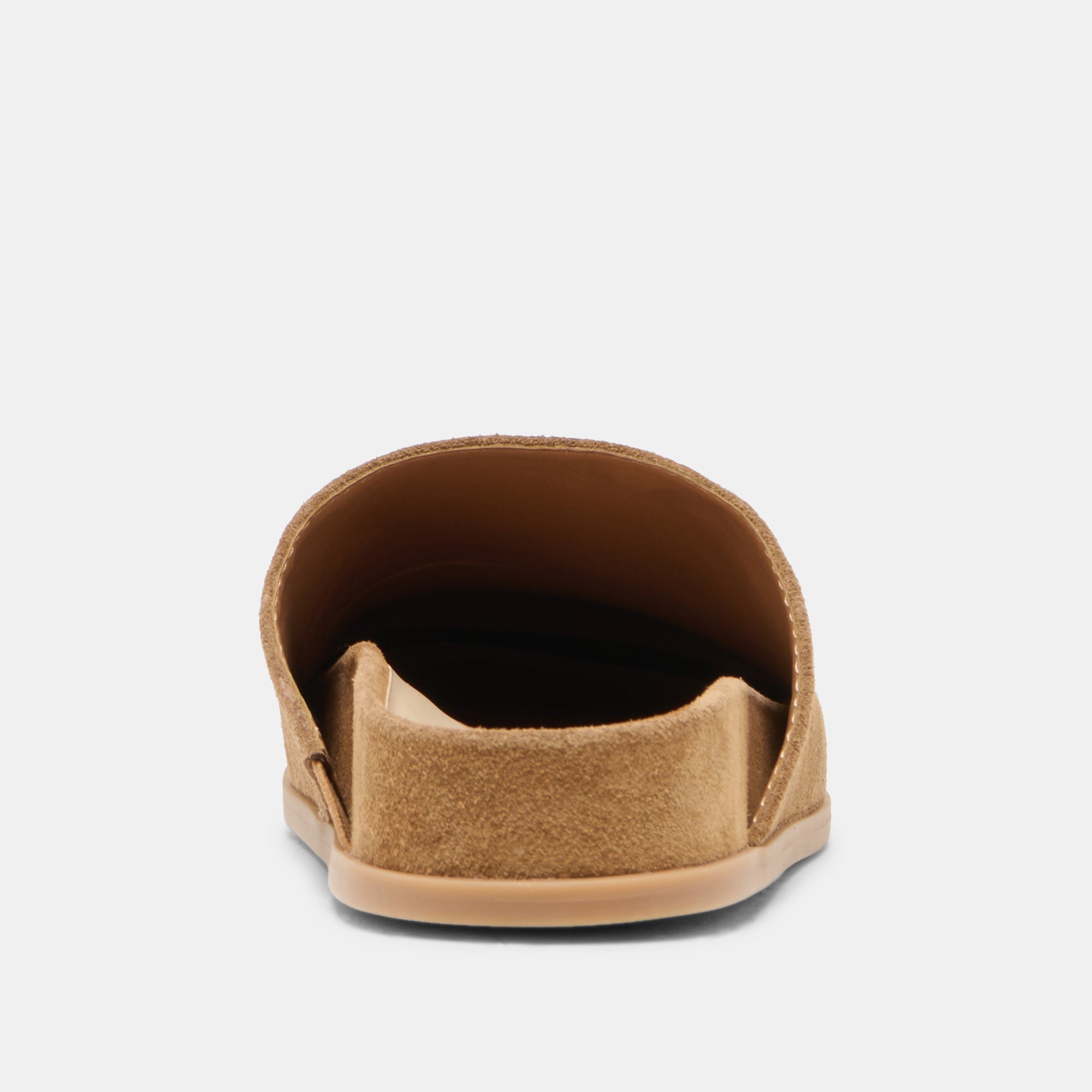 JONEY FLATS LT BROWN SUEDE