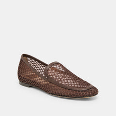 KIALA MESH LOAFERS CHOCOLATE MESH