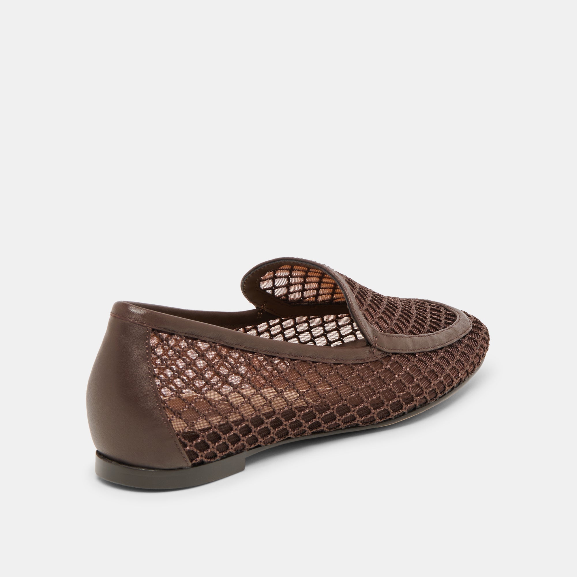 KIALA MESH LOAFERS CHOCOLATE MESH