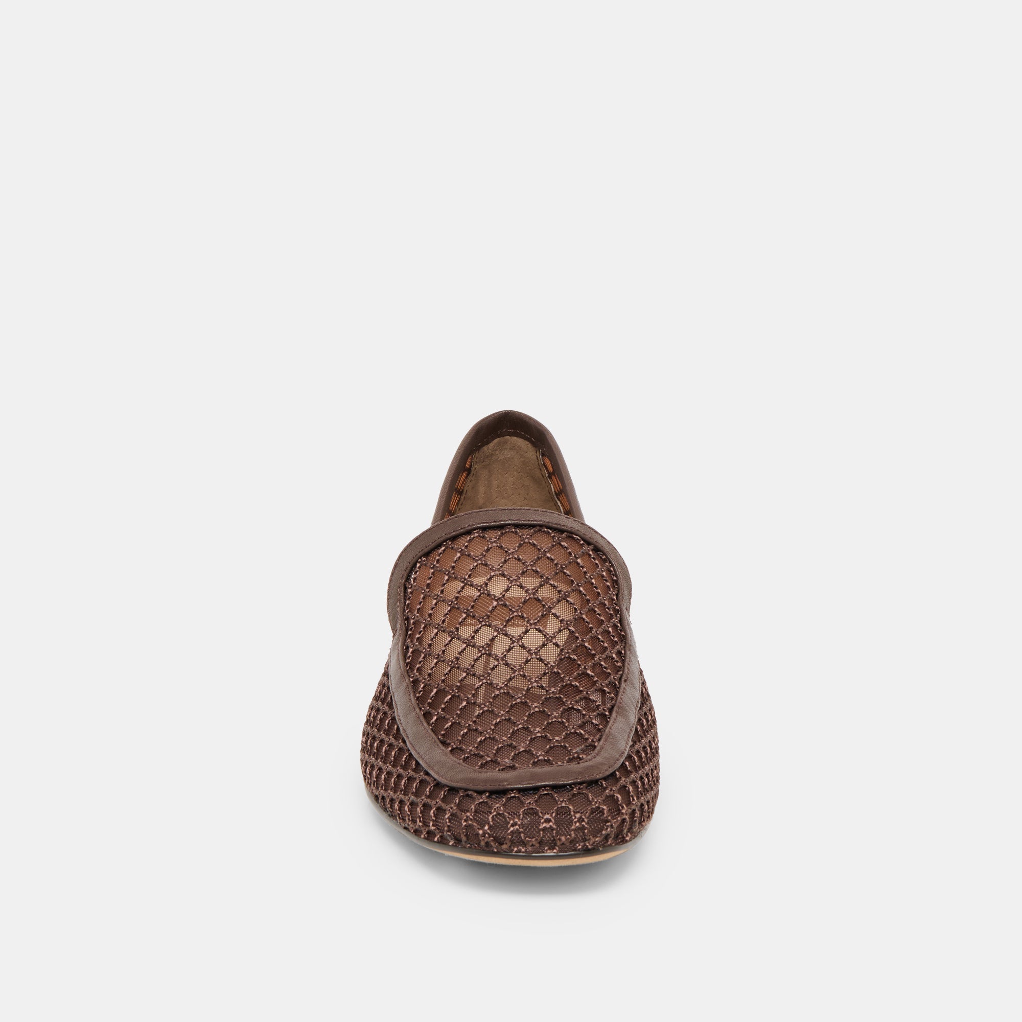 KIALA MESH LOAFERS CHOCOLATE MESH