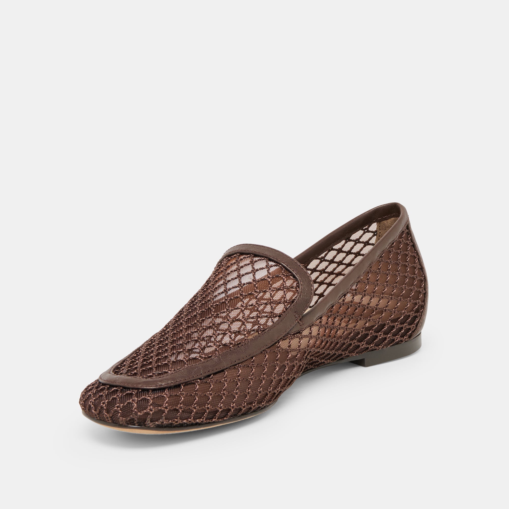 KIALA MESH LOAFERS CHOCOLATE MESH
