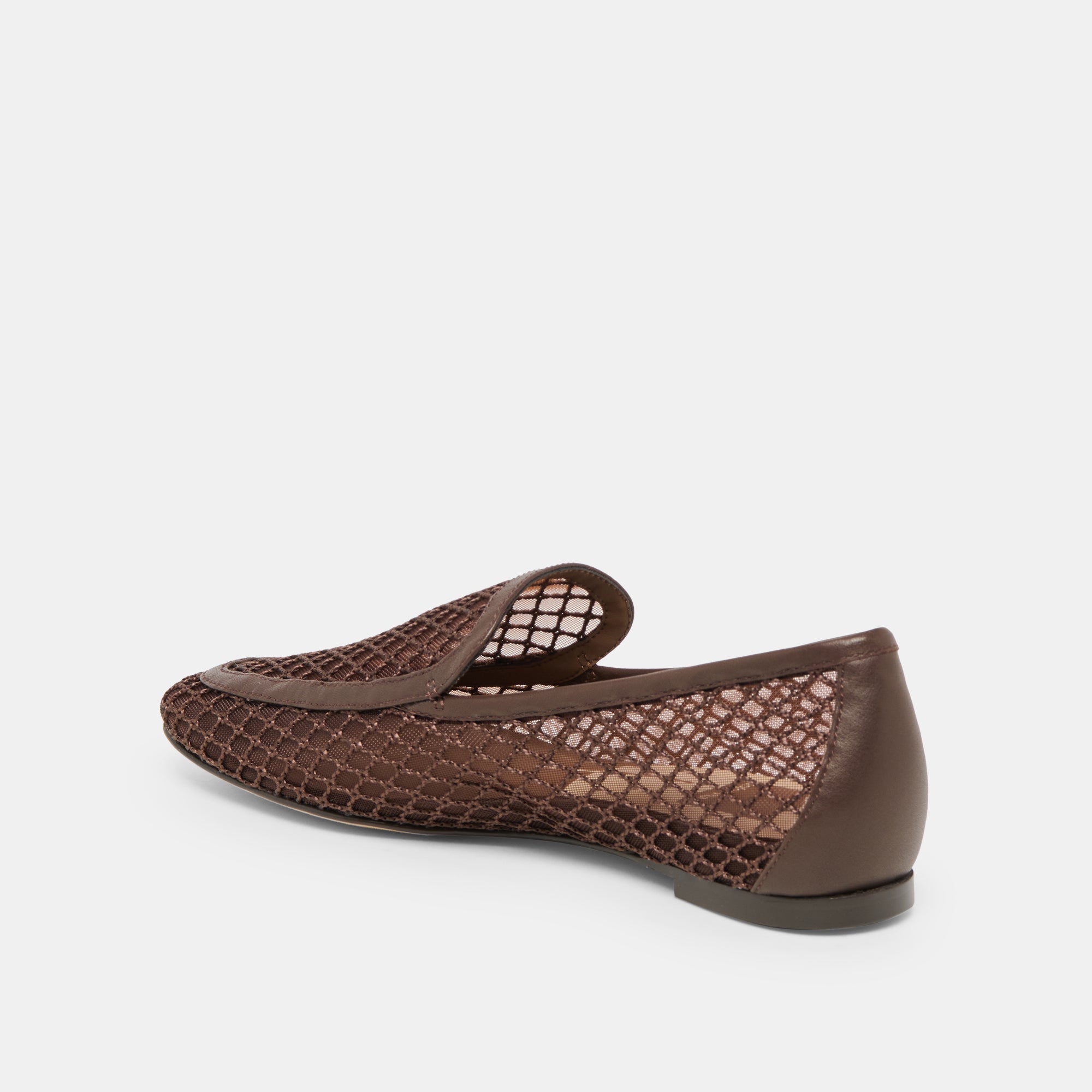 KIALA MESH LOAFERS CHOCOLATE MESH
