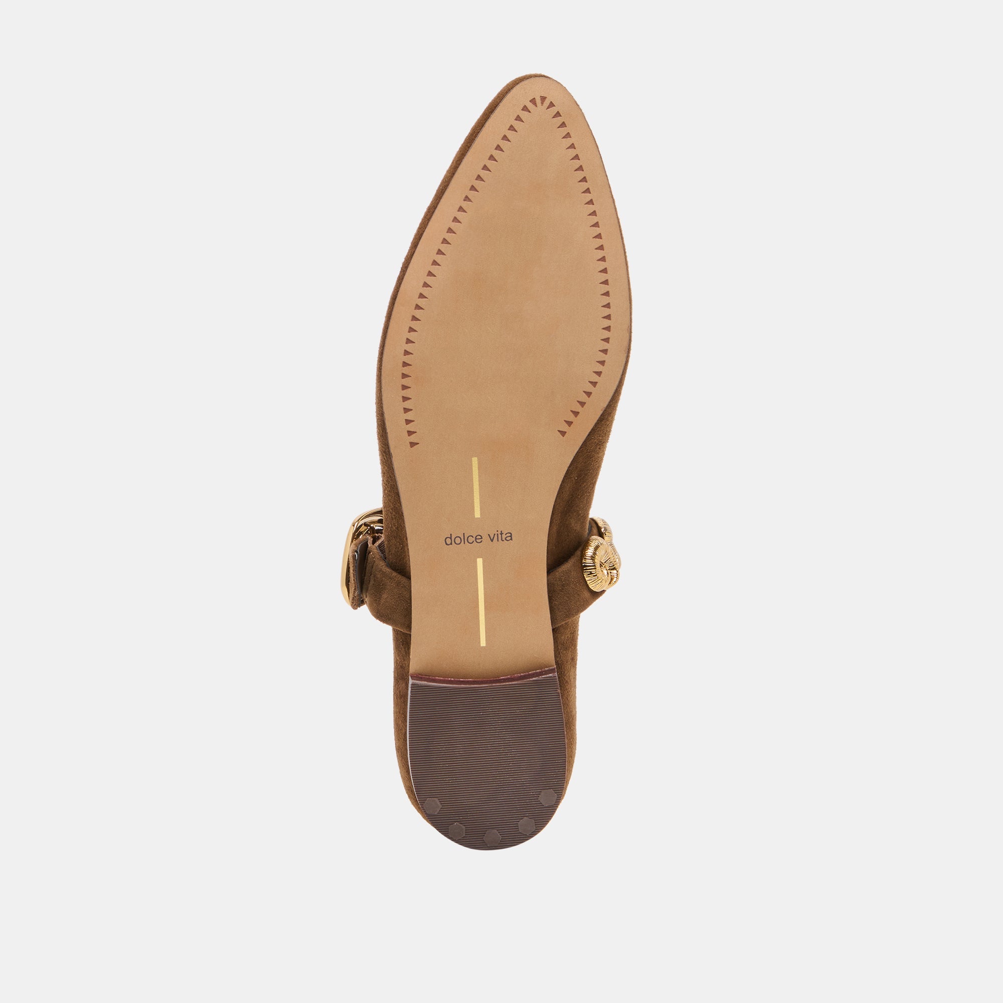 LOREE BALLET FLATS CHESTNUT SUEDE