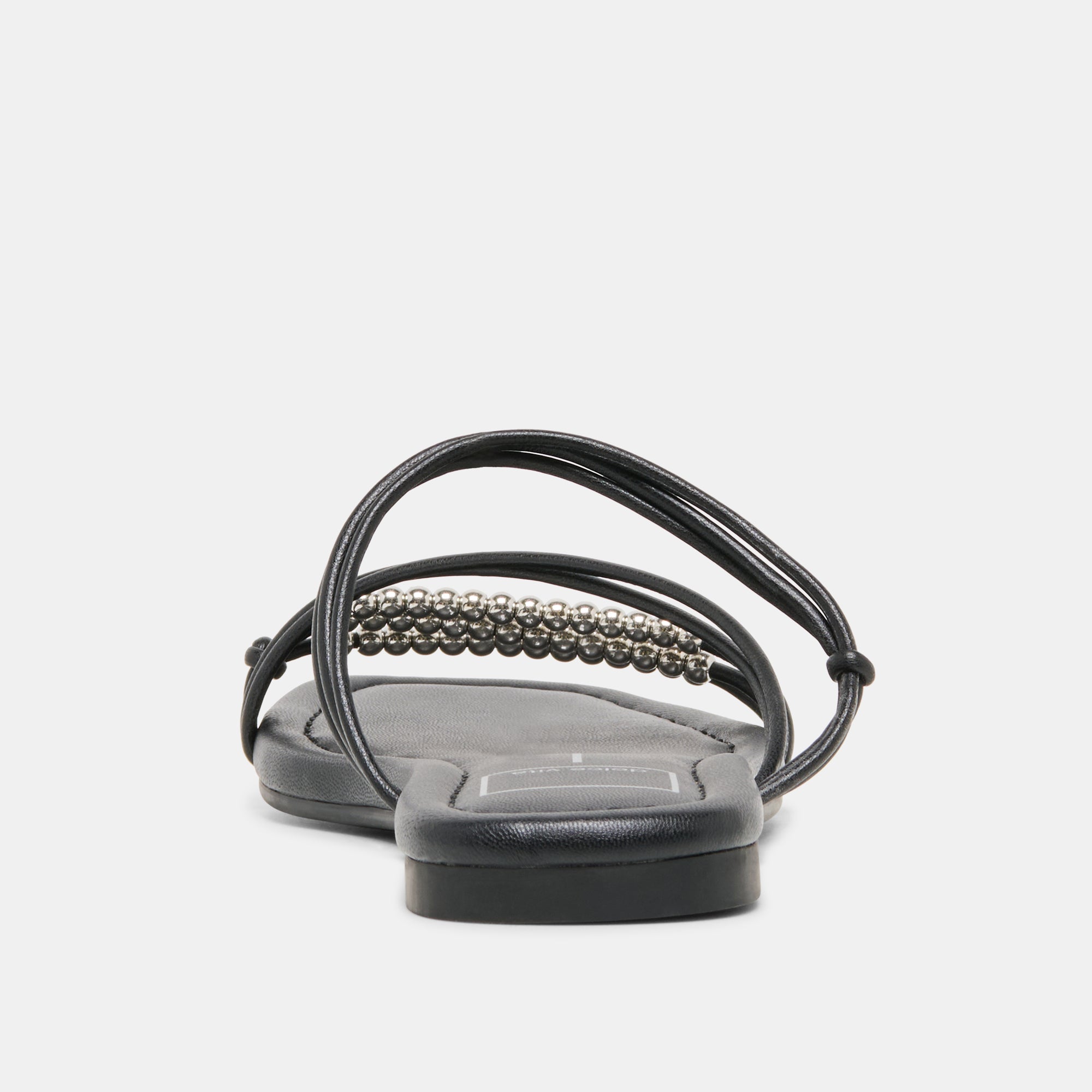 LYNDEE BEAD SANDALS BLACK STELLA