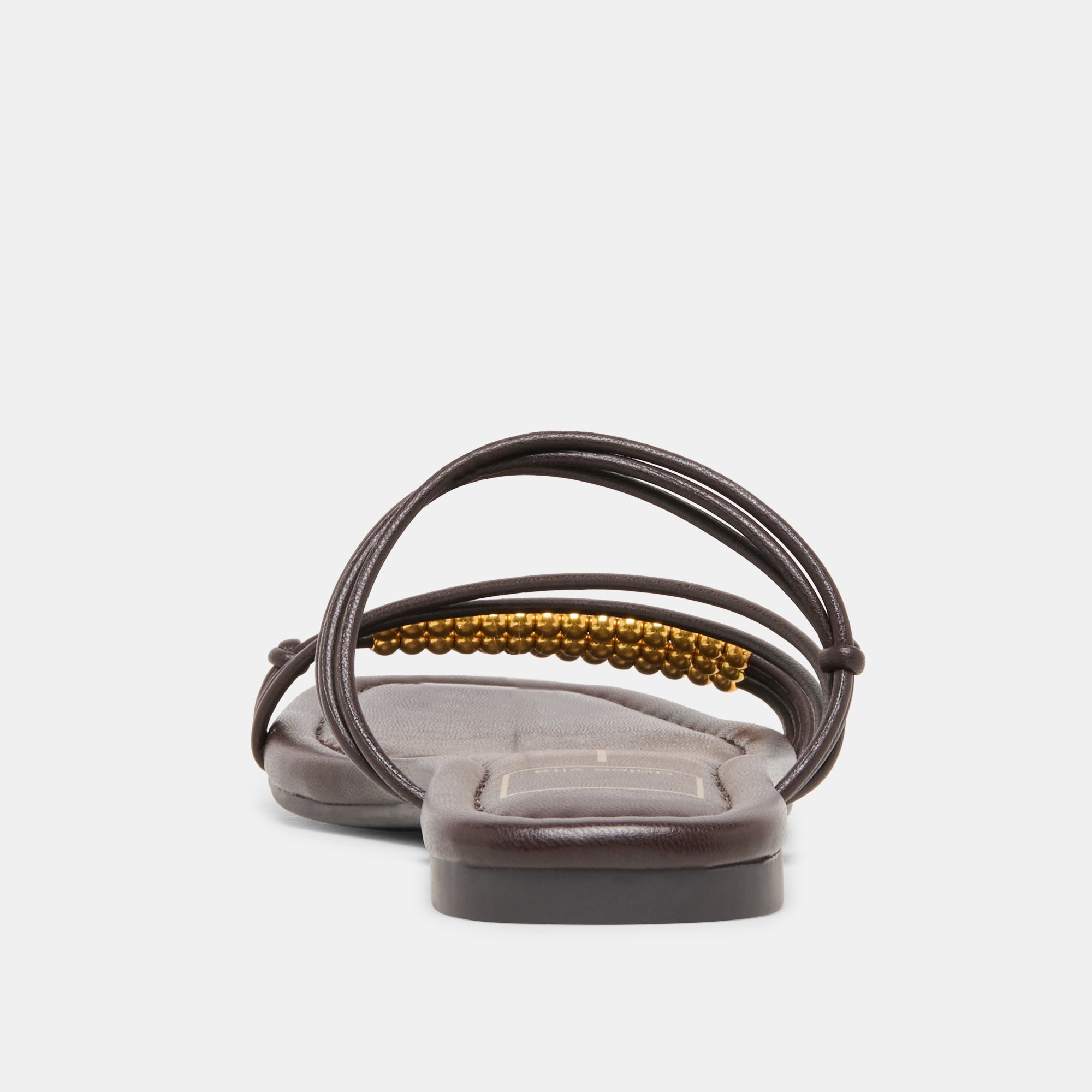 LYNDEE BEAD SANDALS ESPRESSO STELLA