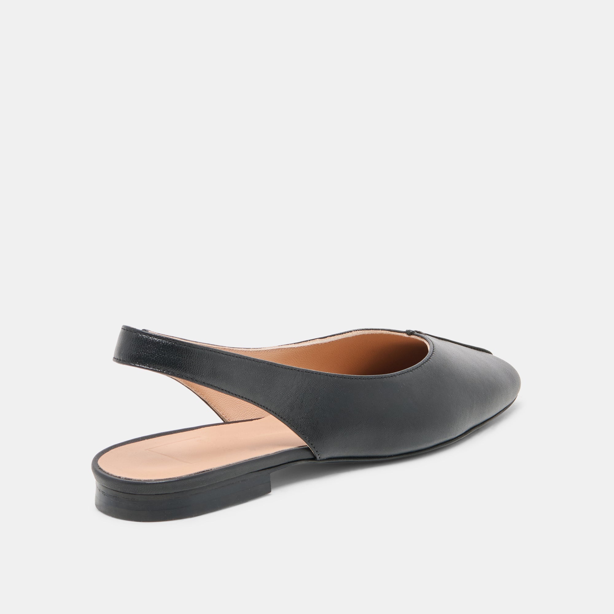 NEKKI FLATS BLACK LEATHER