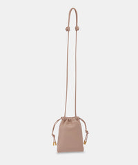 EVIE PHONE POUCH CAFE LEATHER