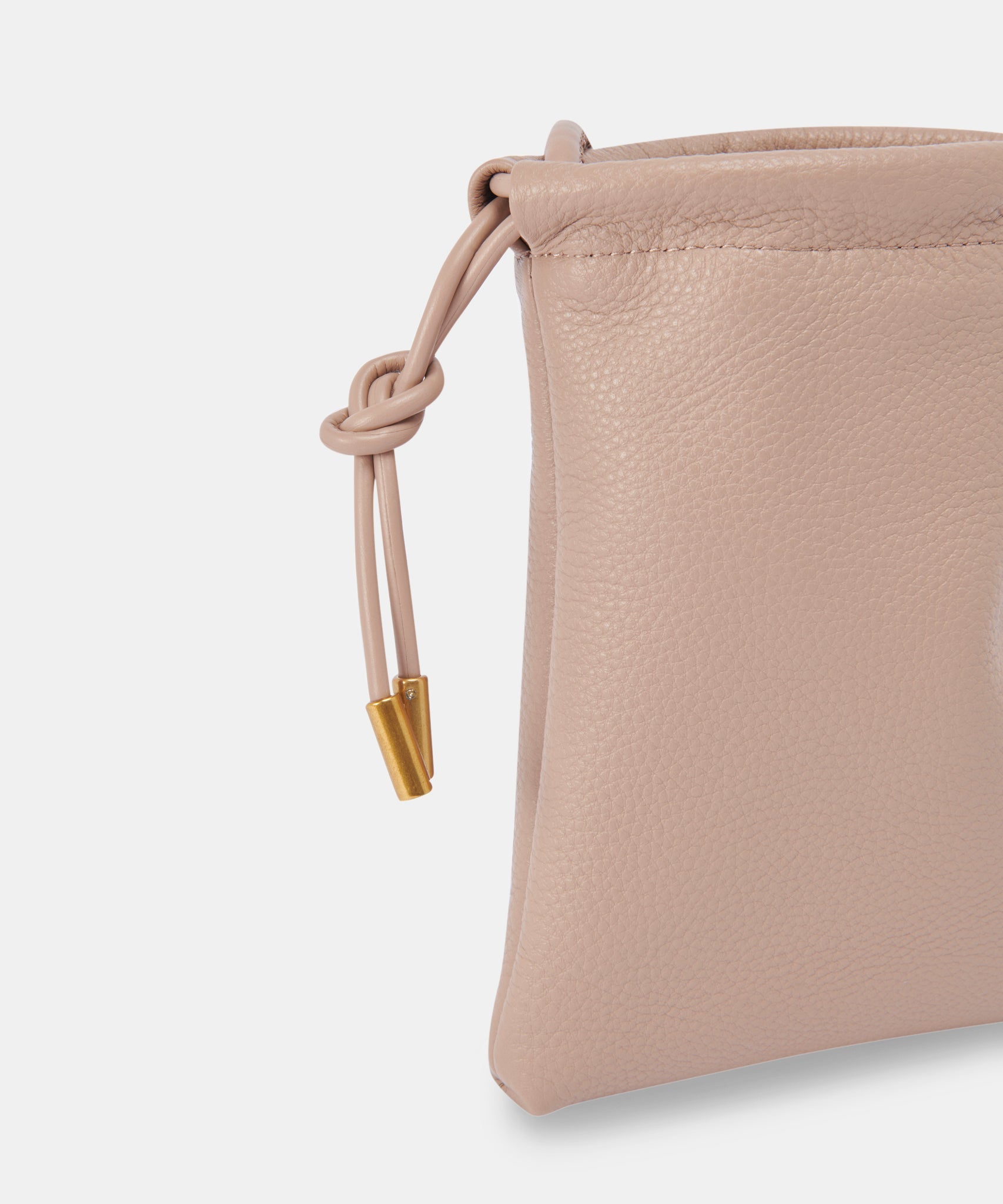 EVIE PHONE POUCH CAFE LEATHER